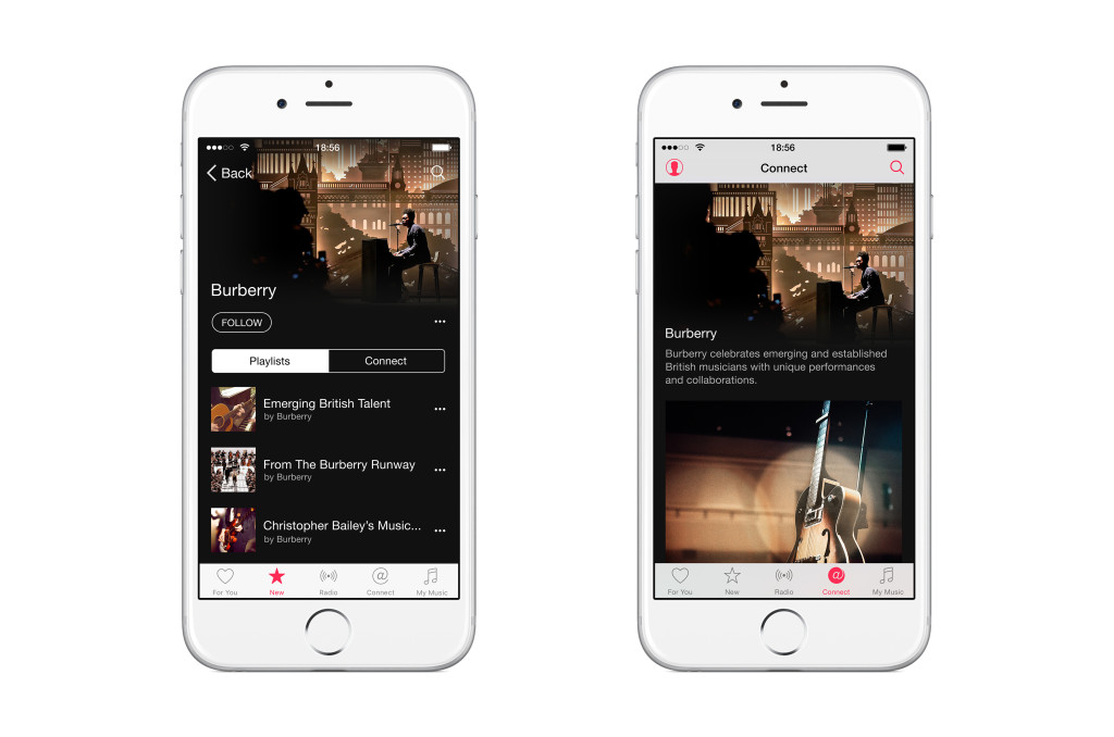 Burberry lança canal no Apple Music.