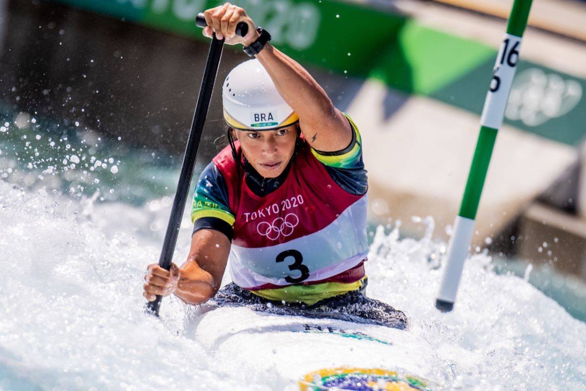 Ana S Tila E Pep Gon Alves Avan Am Semifinal Da Canoagem Slalom