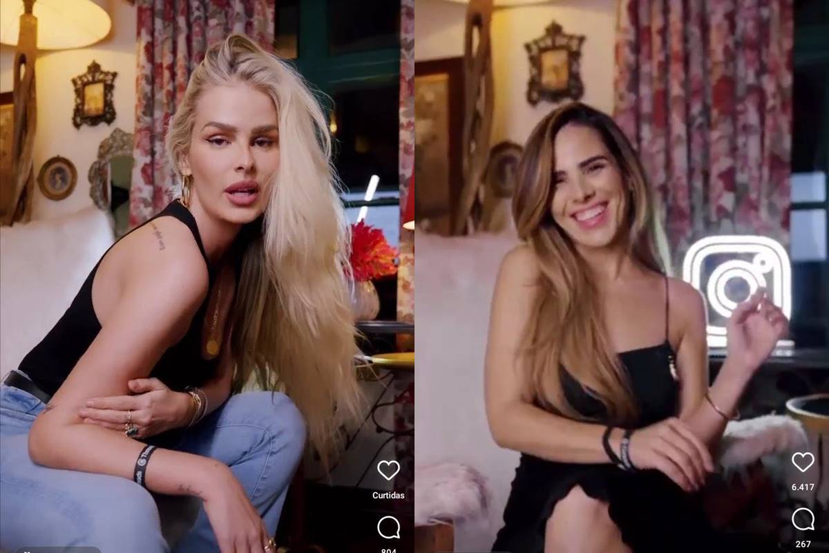 Yasmin Brunet Posta V Deo De M Os Dadas Wanessa Camargo Metr Poles