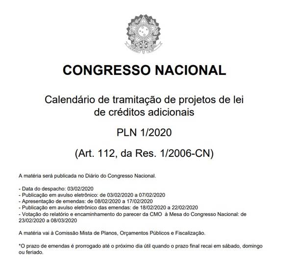 Reprodução/Congresso Nacional