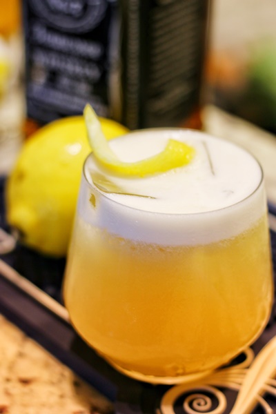 Drinque Whisky sour