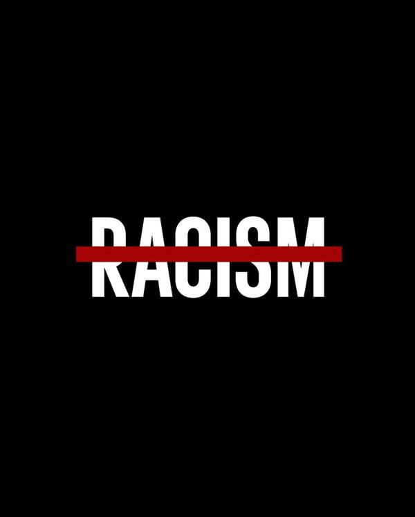 post da Adidas contra o racismo
