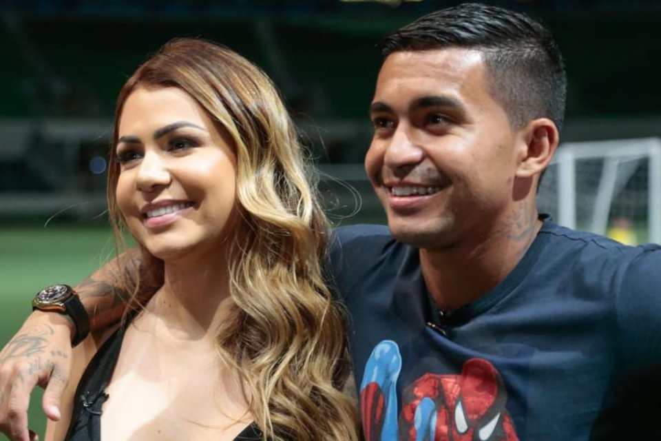 Mallu Ohanna e Dudu do Palmeiras