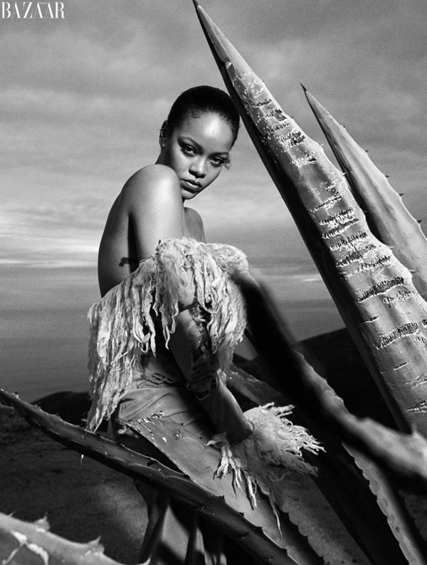 Rihanna para a Harper's Bazaar