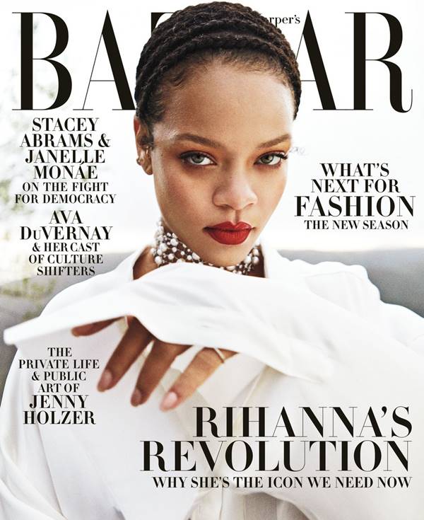 Rihanna para a Harper's Bazaar