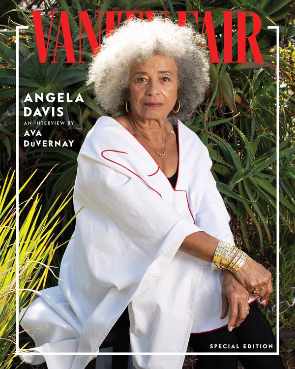 Angela Davis na capa da Vanity Fair