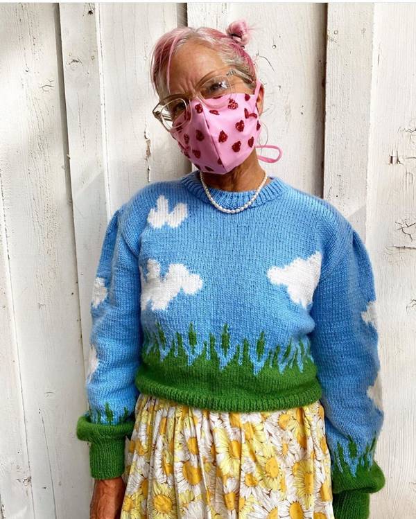 Cloud Sweater, da marca Lirika Matoshi