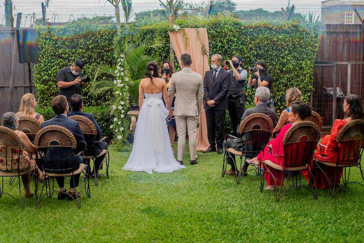 Brasília (DF), 28/12/2020. Casamento e Isabela de Paula e João Paulo Menezes. Foto: Jacqueline Lisboa/Especial Metrópoles