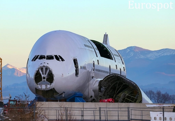 Airbus A380 desmontado