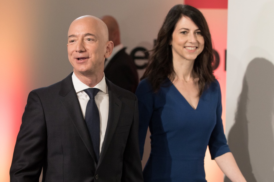 Jeff Bezos e MacKenzie Bezos