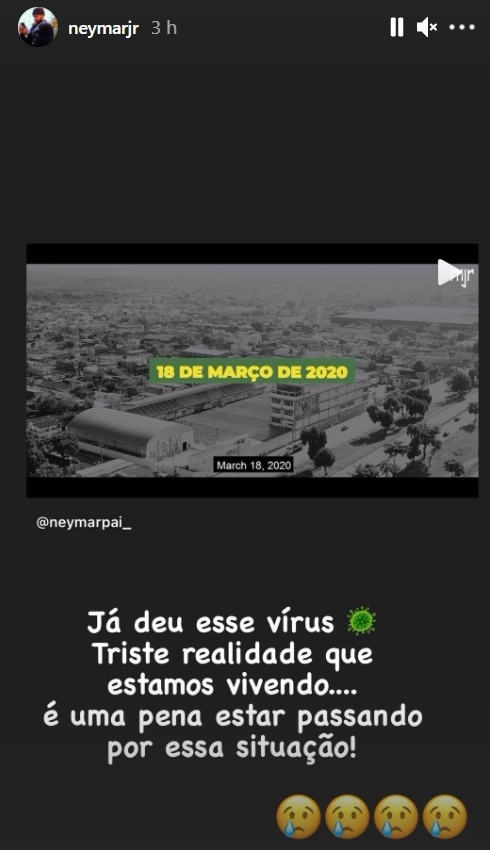 Neymar pandemia