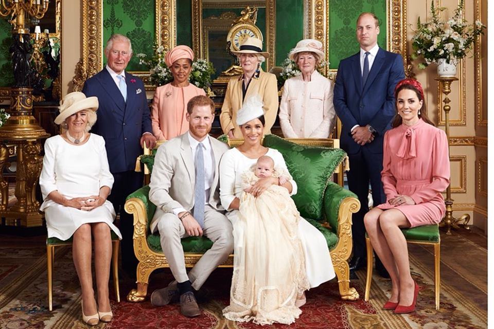 Archie e família real
