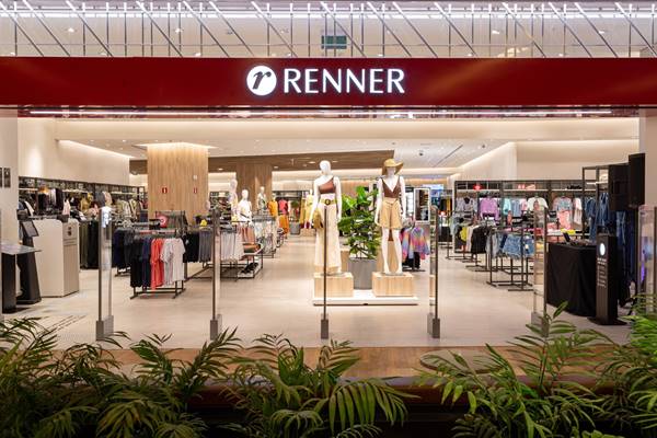 Fachada lojas Renner