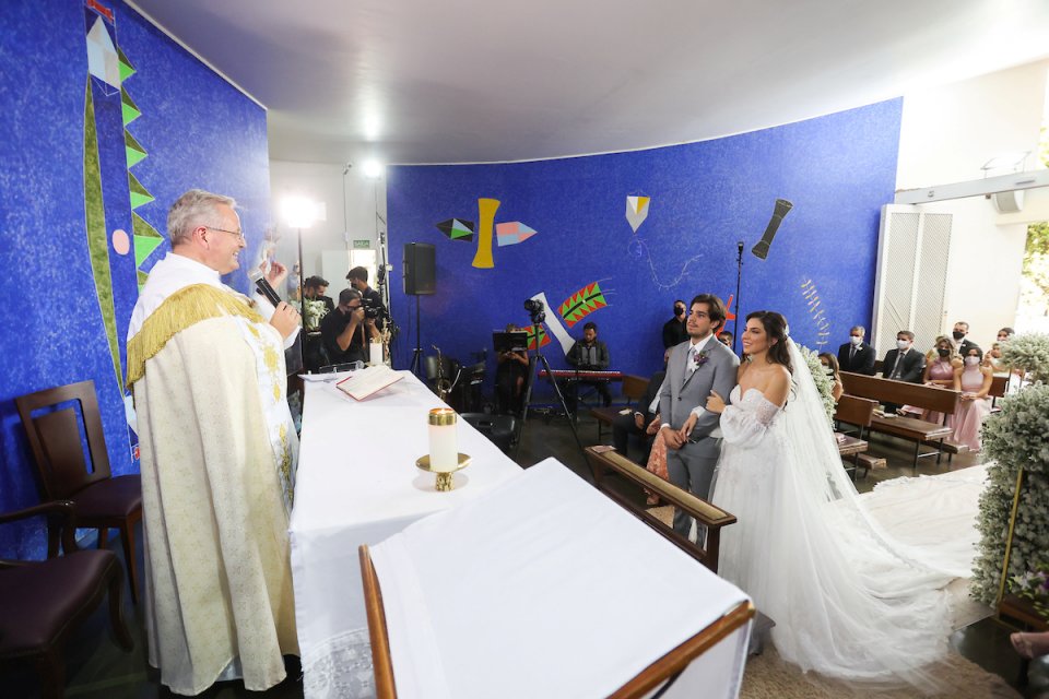 26/08/2021. Brasília-DF. Casamento Beatriz Venâncio e Leonardo Argolo. Fotos: Arthur Menescal/Especial Metrópoles