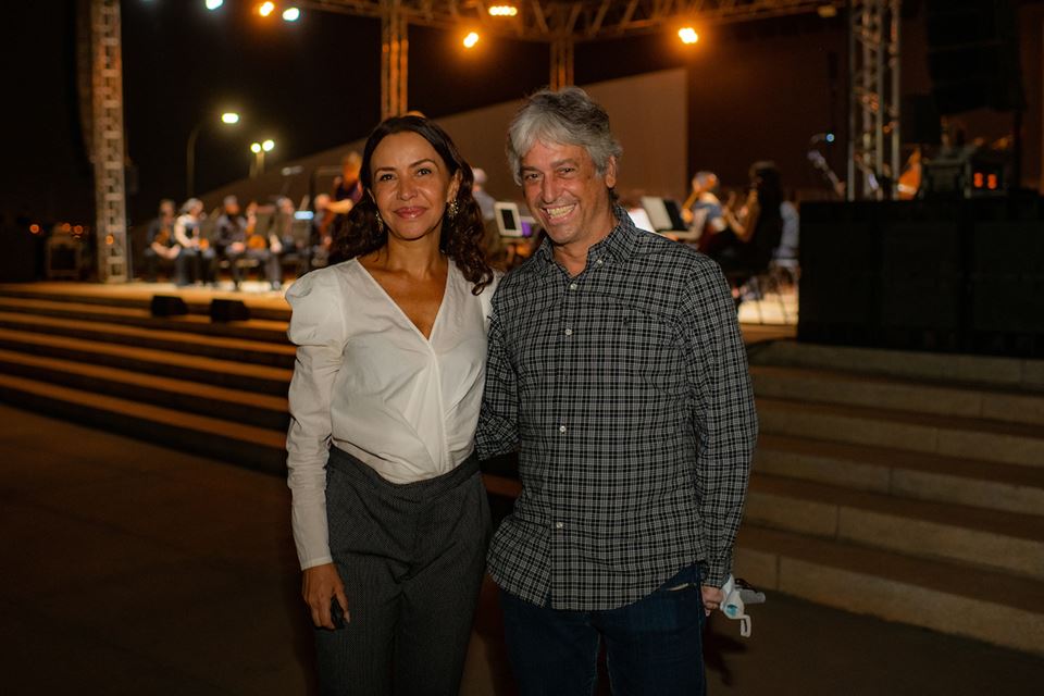 Claudia Meireles e Bernardo Guerra