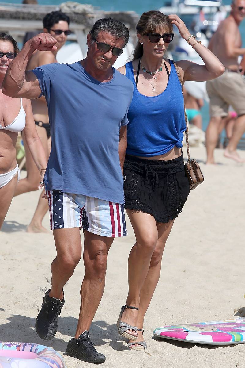 Sylvester Stallone e Jennifer Flavin 