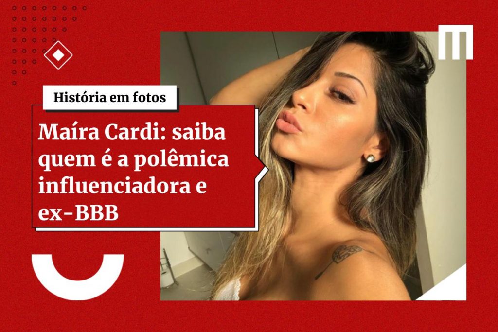 Fotografia colorida de Maíra Cardi posando para foto