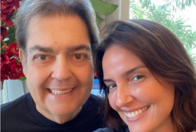 Fausto Silva, apresentador e jornalista e a esposa Luciana Cardoso – Metrópoles