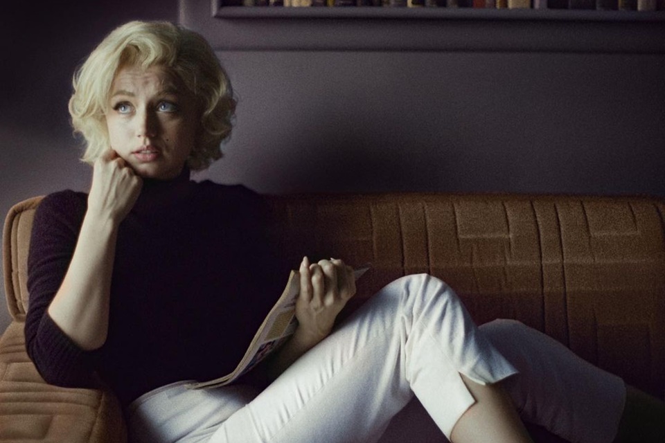 cinebiografia de Marilyn Monroe estrelada por Ana de Armas