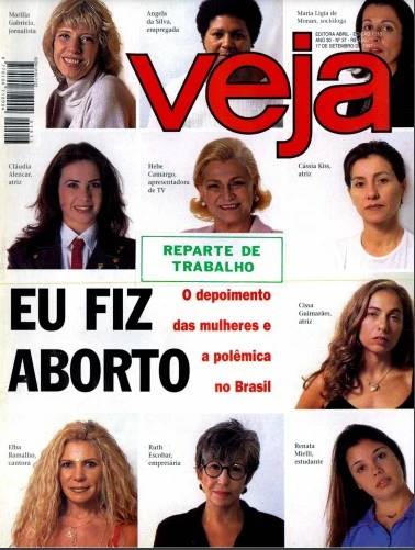 Cássia Kiss assumiu aborto à Veja em 1997 - Metrópoles