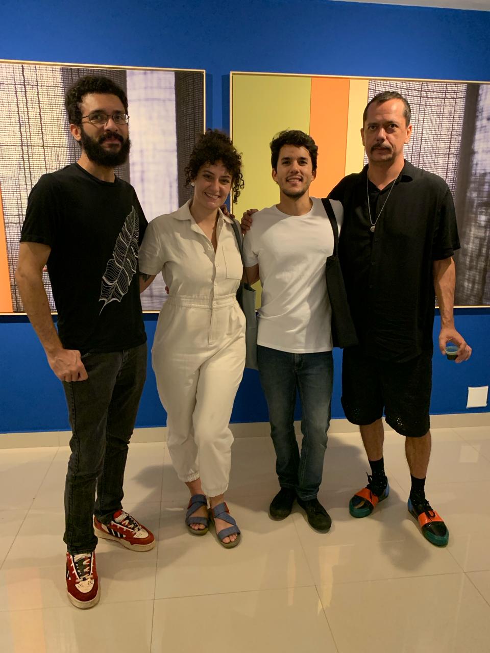 Daniel Fernandes, Samantha Canovas, Marcelo Câmara e Léo Tavares 