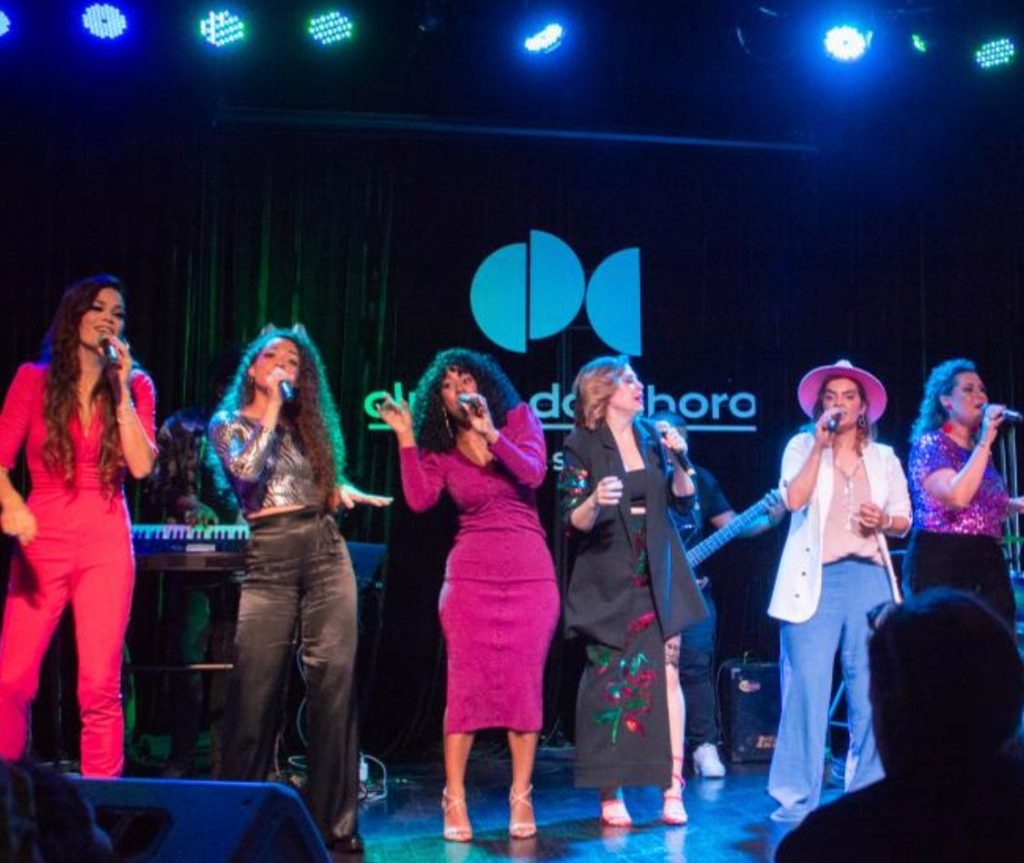 Foto colorida do grupo Elas Cantam Rita Lee - Metrópoles