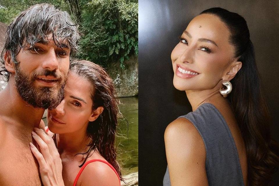 Montagem colorida de Deborah Secco, Hugo Moura e Sabrina Sato - Metrópoles