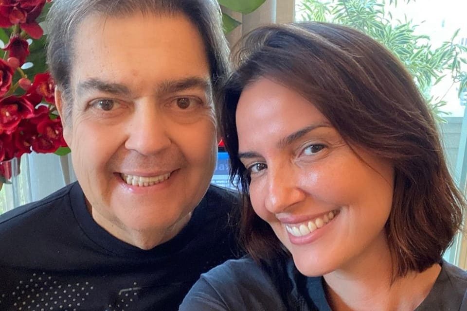 Faustão e a esposa, Luciana Cardoso - Metrópoles