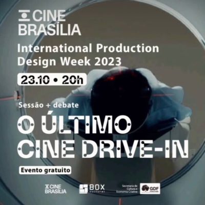 Pôster da International Production Design Week, que será realizado no Cine Brasília - Metrópoles