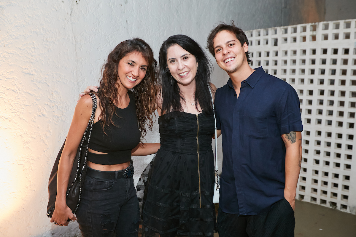 Bruna Veverka, Diana Bracarense e Rafael Osório