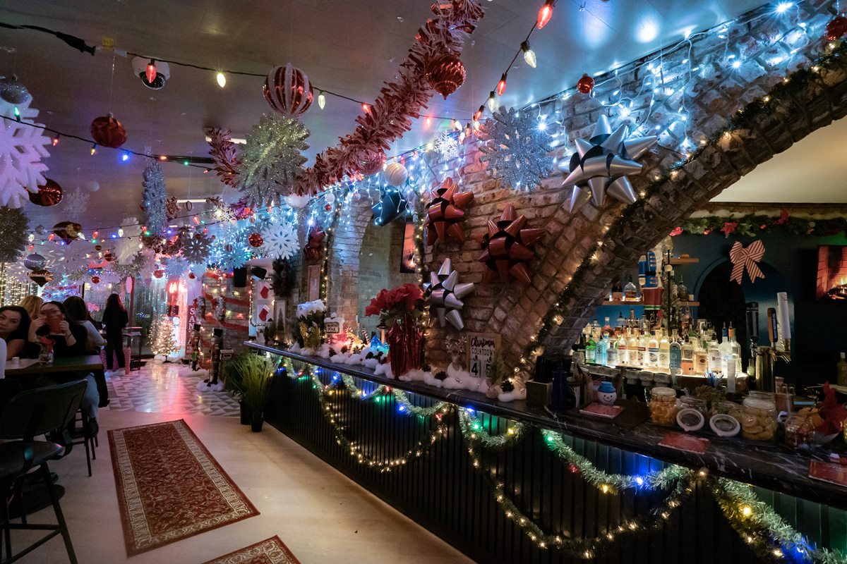 Bar de Natal em NY - Holly Jolly