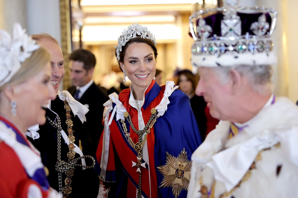 Kate Middleton e rei Charles III