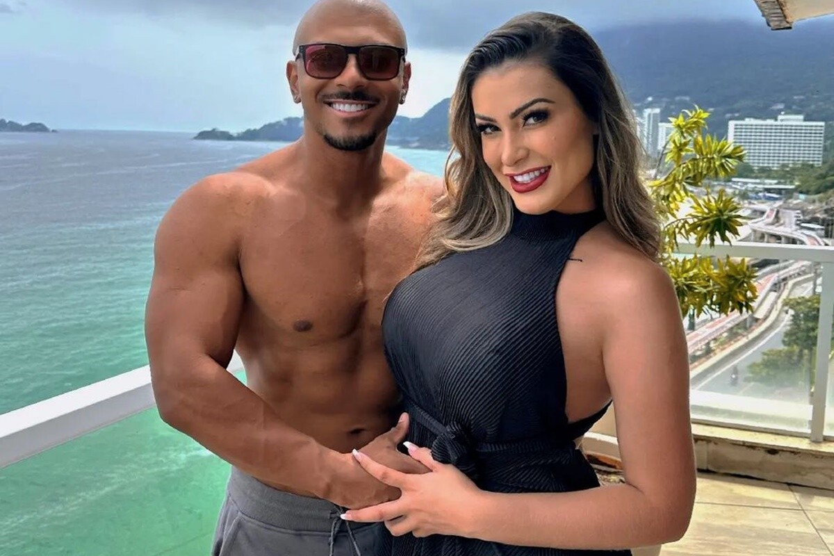 Namorado de Andressa Urach se declara para a amada: “Meu grudinho” |  Metrópoles