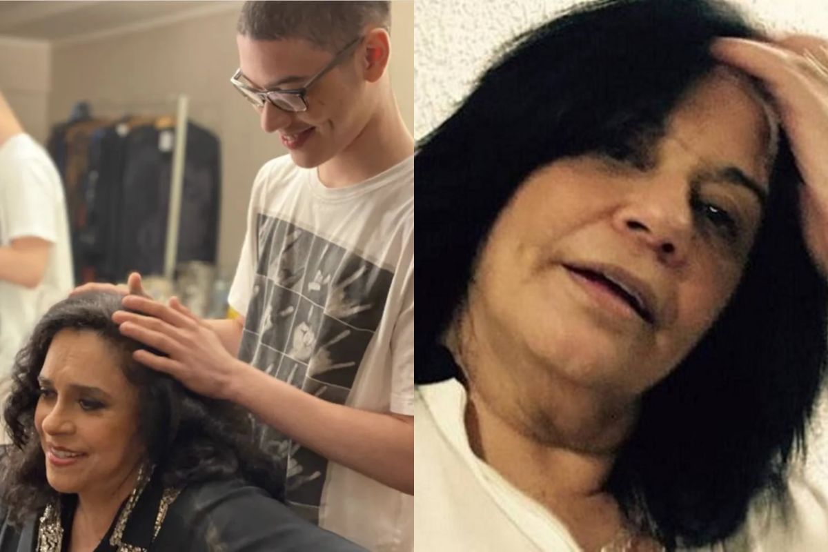 De um lado, filho de Gal Costa com a mãe, do outro, Wilma Petrillo - Metrópoles