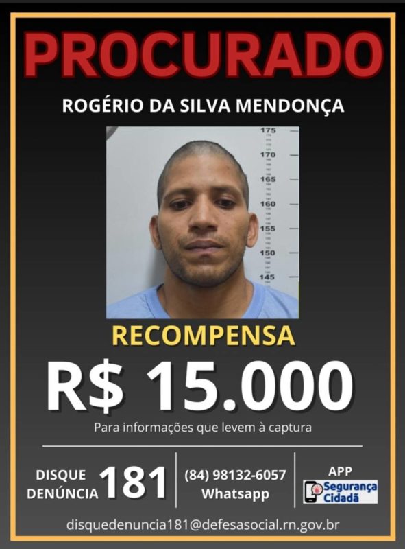 Recompensa Fugitivos Mossoró