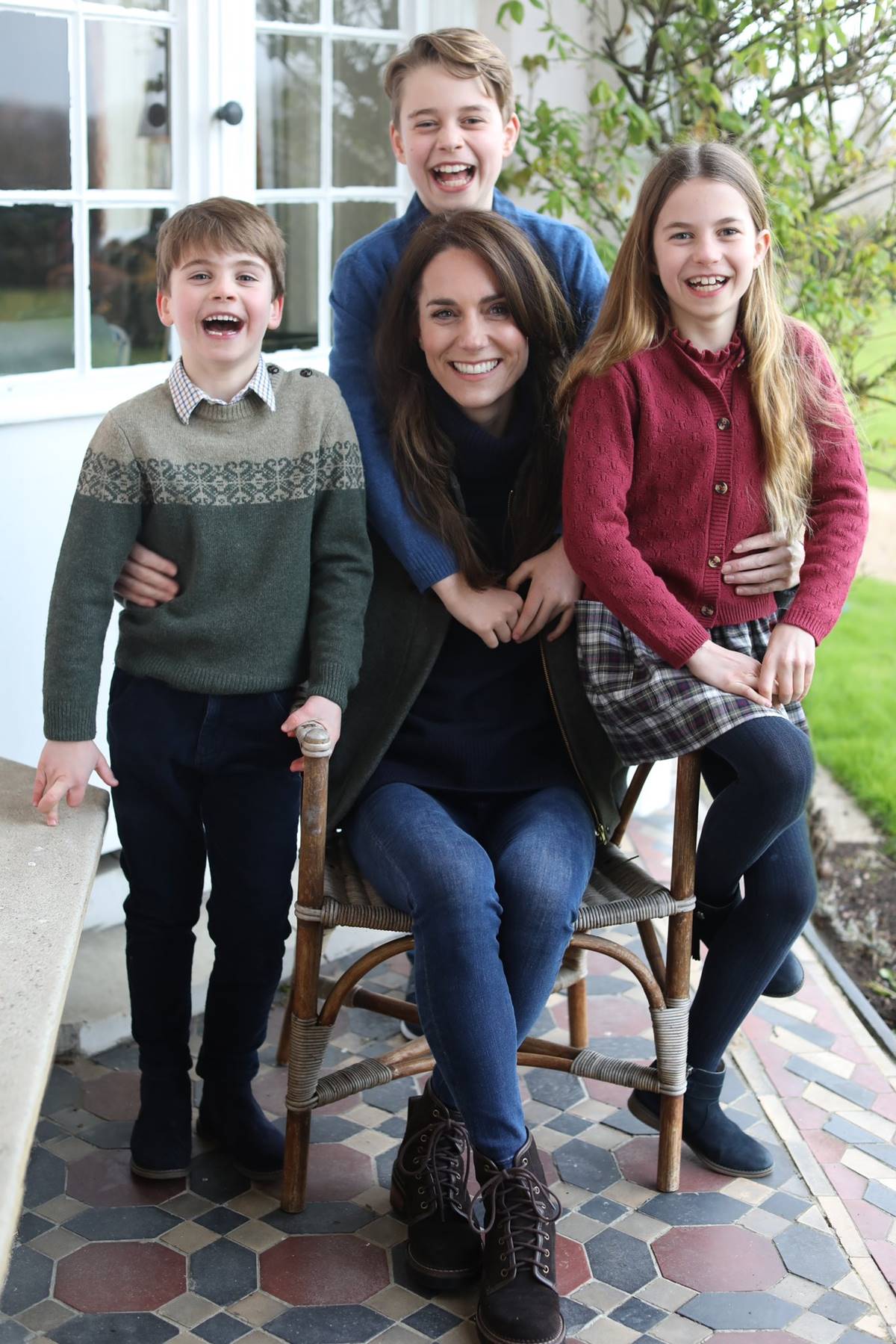 Kate Middleton e filhos