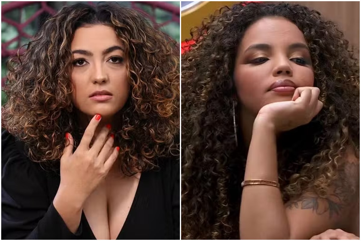 Camila Moura e Pitel em montagem colorida - Metrópoles