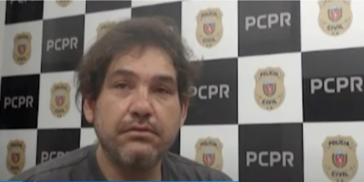 Imagem colorida de Raul Pelegrin preso - Metrópoles