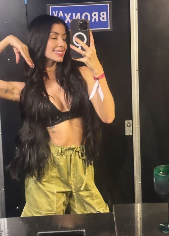 Maria Lina, no aniversário de Gui Taschetti