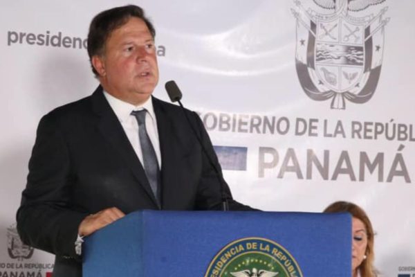 O ex-presidente do Panamá Juan Carlos Varela Rodriguez