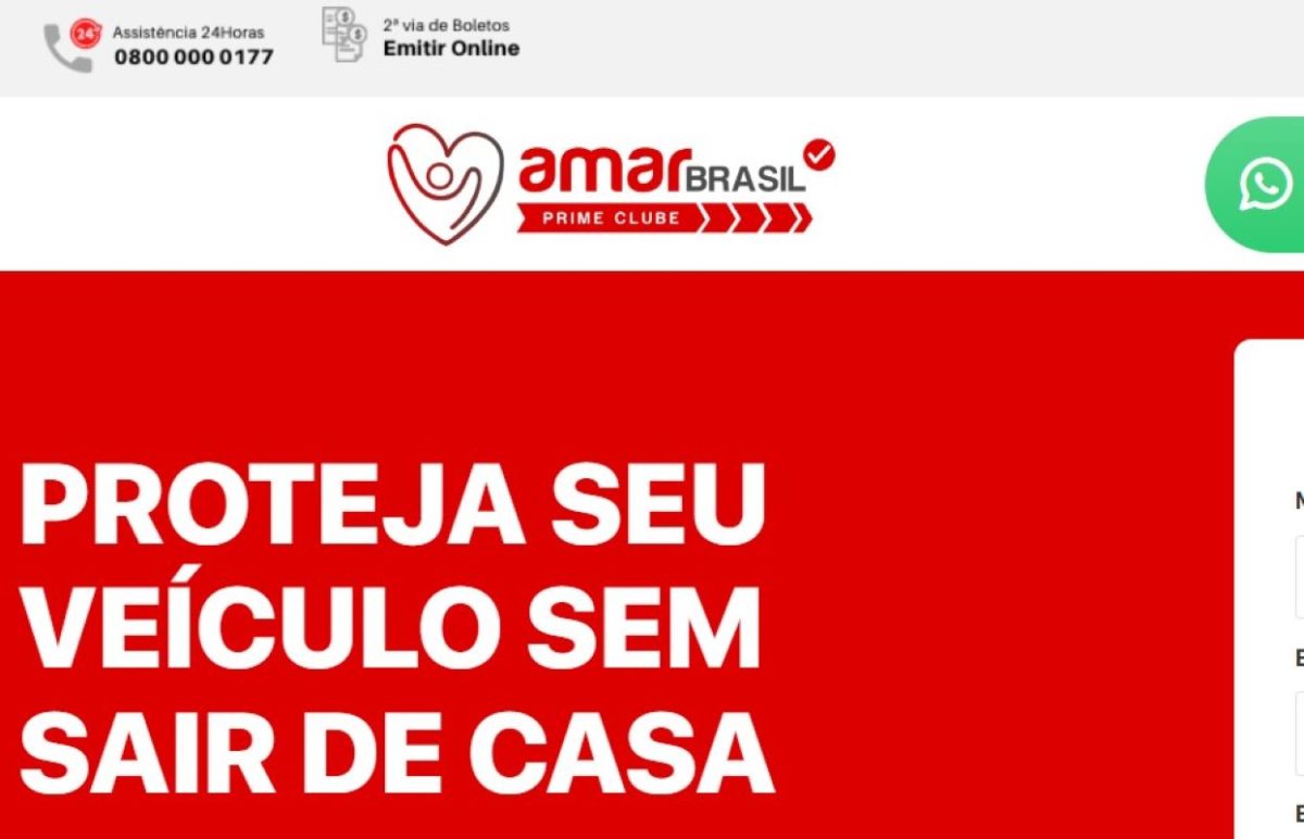 SITE DA AMAR BRASIL PRIME CLUBE - METRÓPOLES