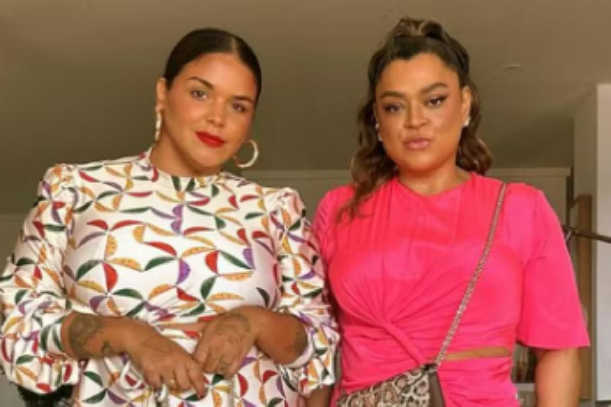 Preta Gil com a amiga, Jude Paulla
