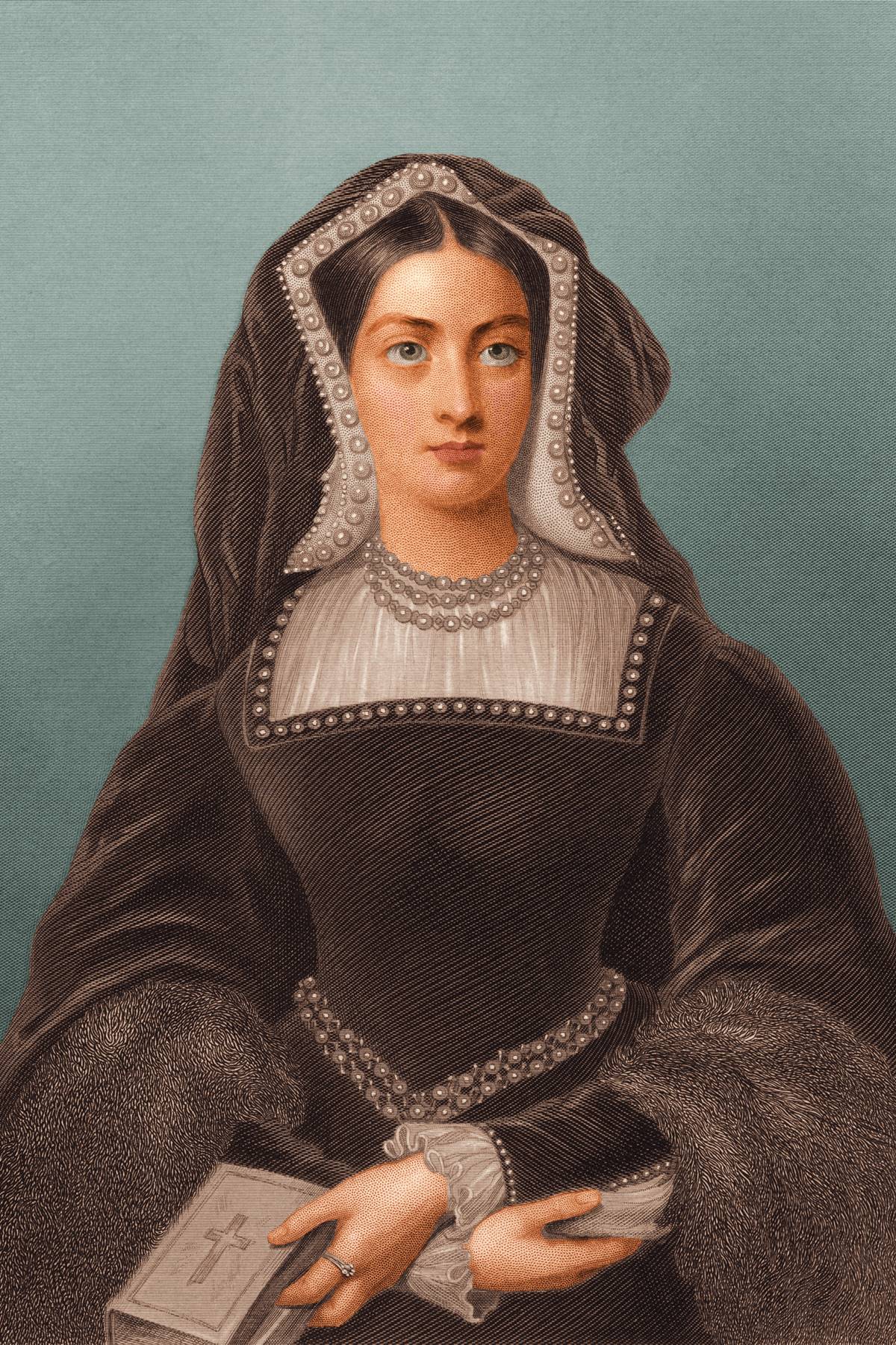 Retrato de pintura de mulher com roupa e preta - Metrópoles