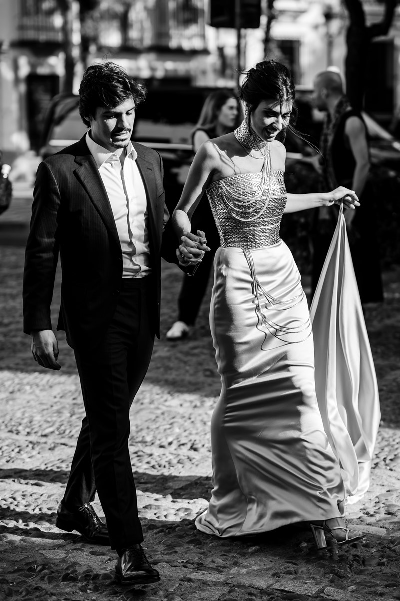 Cesca Civita e Victor Iglesias promovem festa pré-casamento em Sevilha