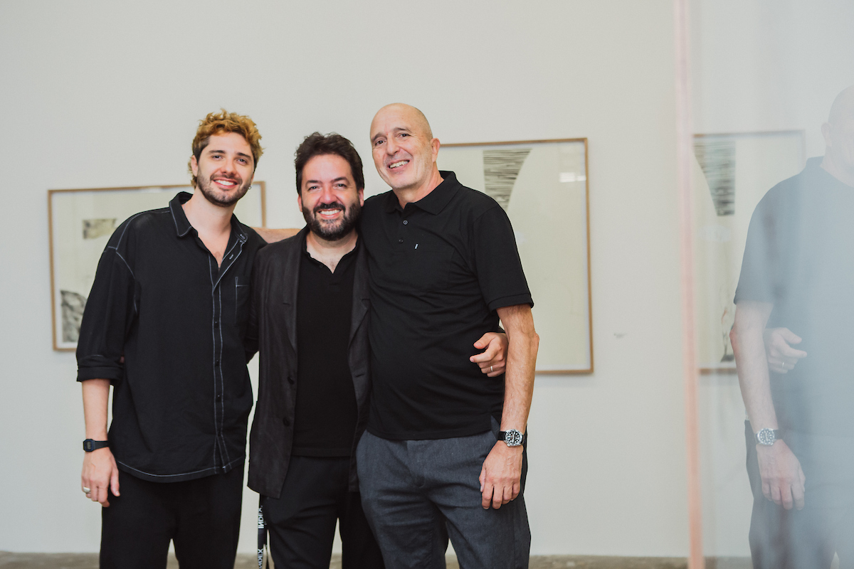 Paulo Whitaker e Virgílio Neto na Galeria Index