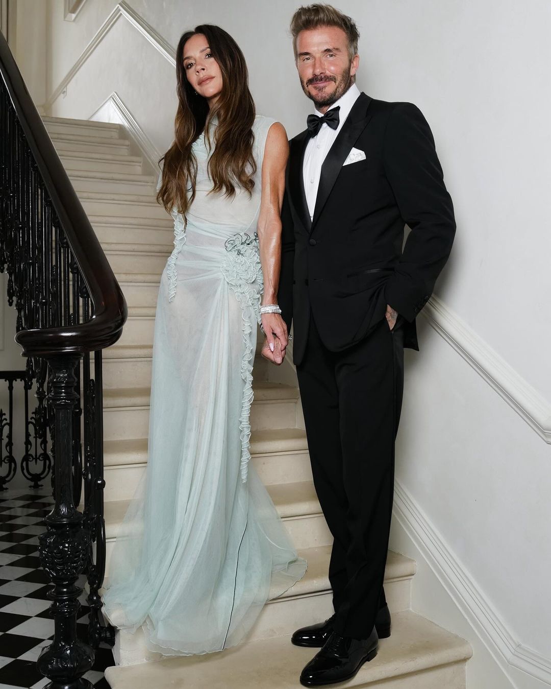 O casal David e Victoria Beckham