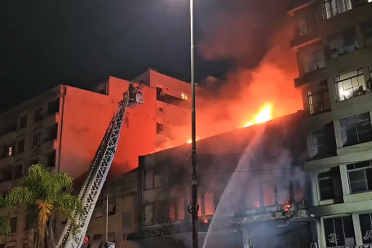Incêndio em pousada mata 10 pessoas em Porto Alegre | Metrópoles