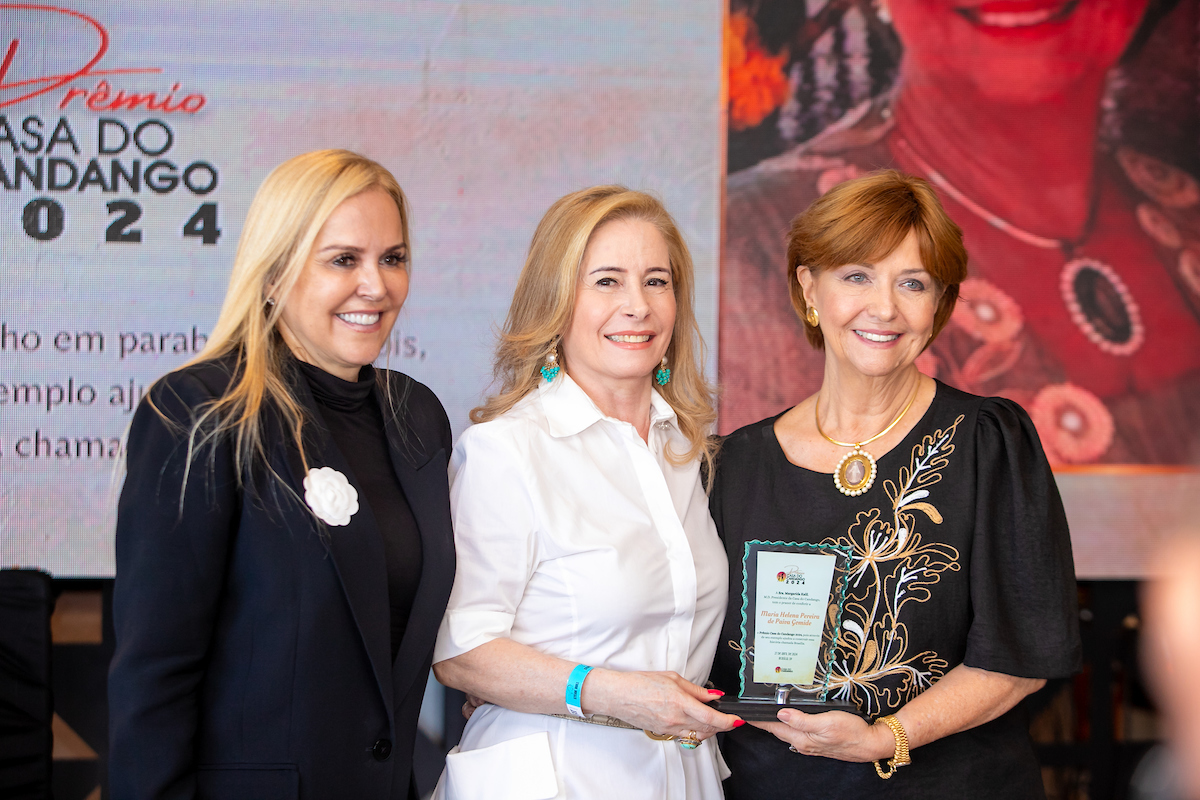 Roseana Jordão, Margarida Kalil e Maria Helena Gomide