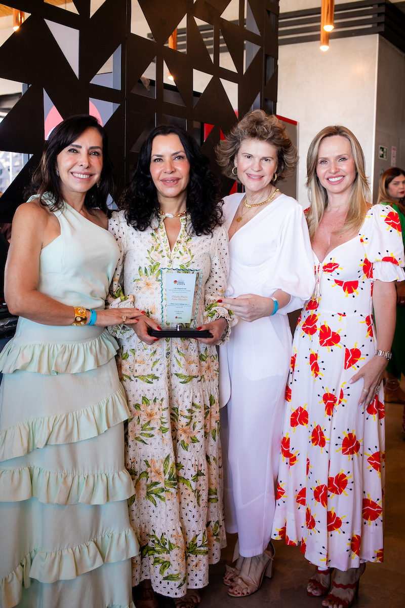 Cleucy Estevão, Claudia Meireles, Bertha Pellegrino e Cristina Salaro