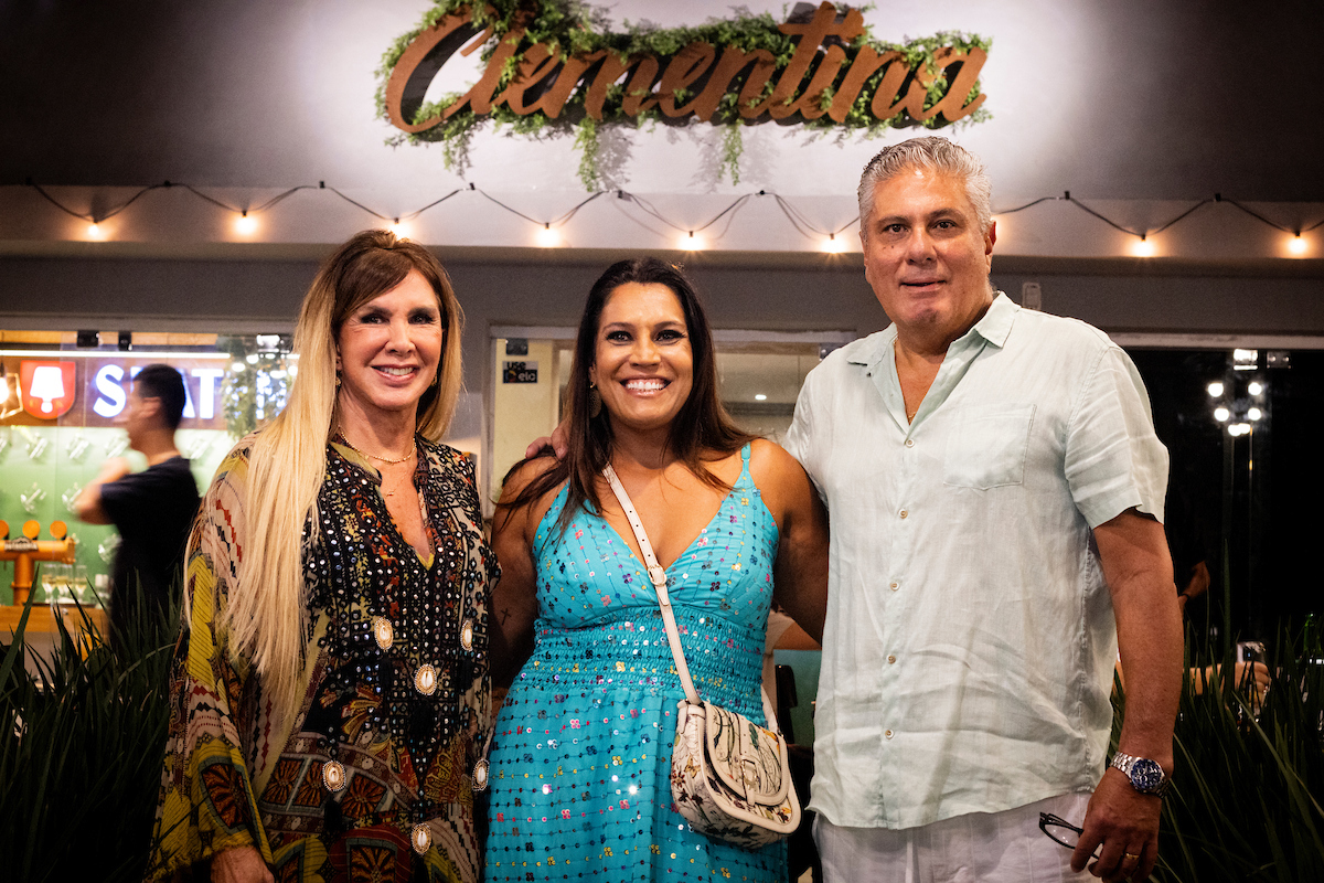 Ana Maria Loureiro , Caroline Sleiman e Michel Cunha